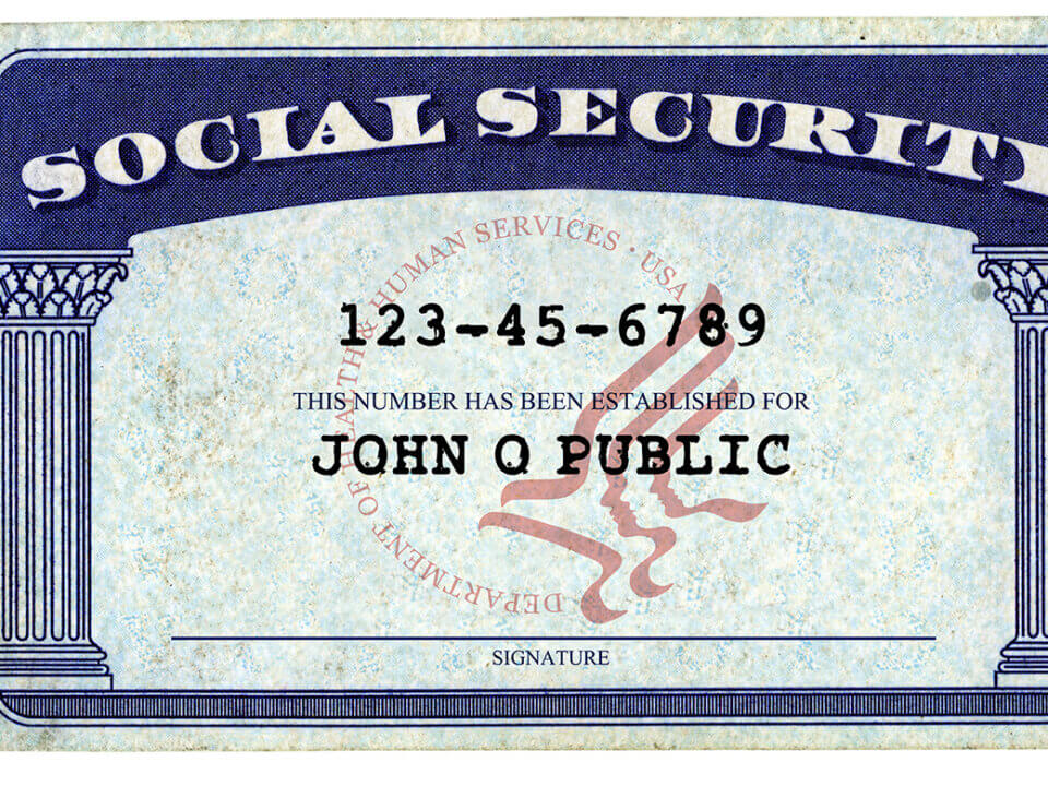 Social Security Card